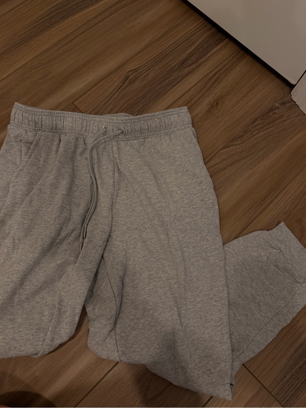 Auden Heather Gray Sweatpants with Drawstring
